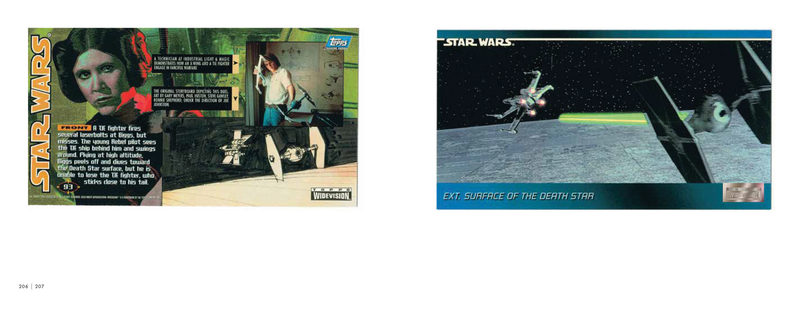 Illustration for article titled Bask in the Nostalgia of These Classic 'Widevision' Star Wars Trading Cards